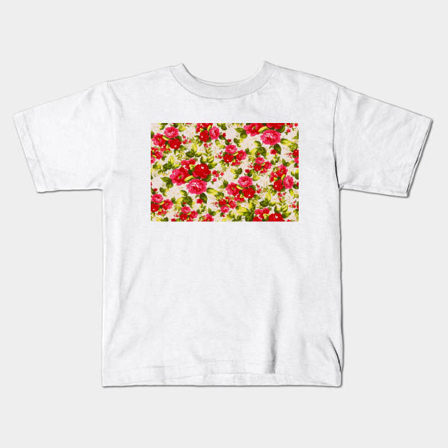 Floral Kids T-Shirt by FloralPatterns